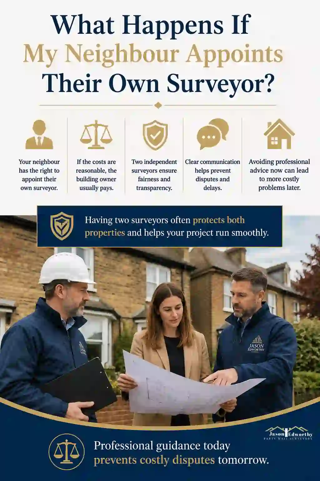 What Happens If My Neighbour Appoints Their Own Surveyor Ipswich?